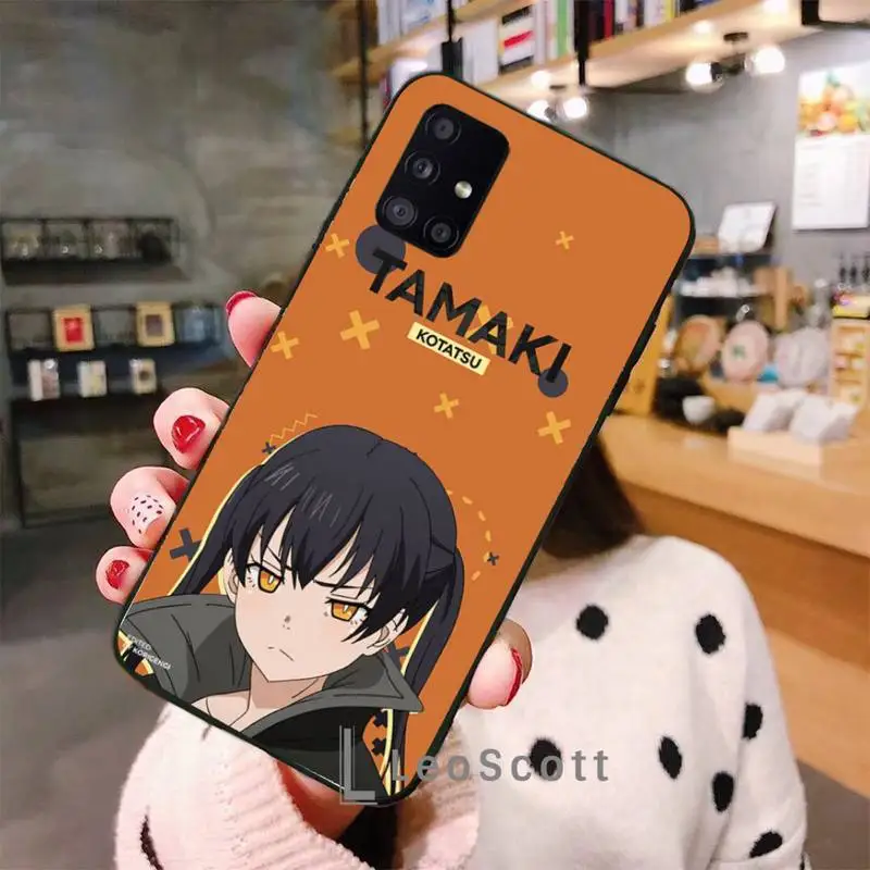 

Anime Fire Force Phone Cases For Samsung A50 A51 A71 A31 A21S S8 S9 S10 S20 S21 Plus Fe Ultra 4G 5G