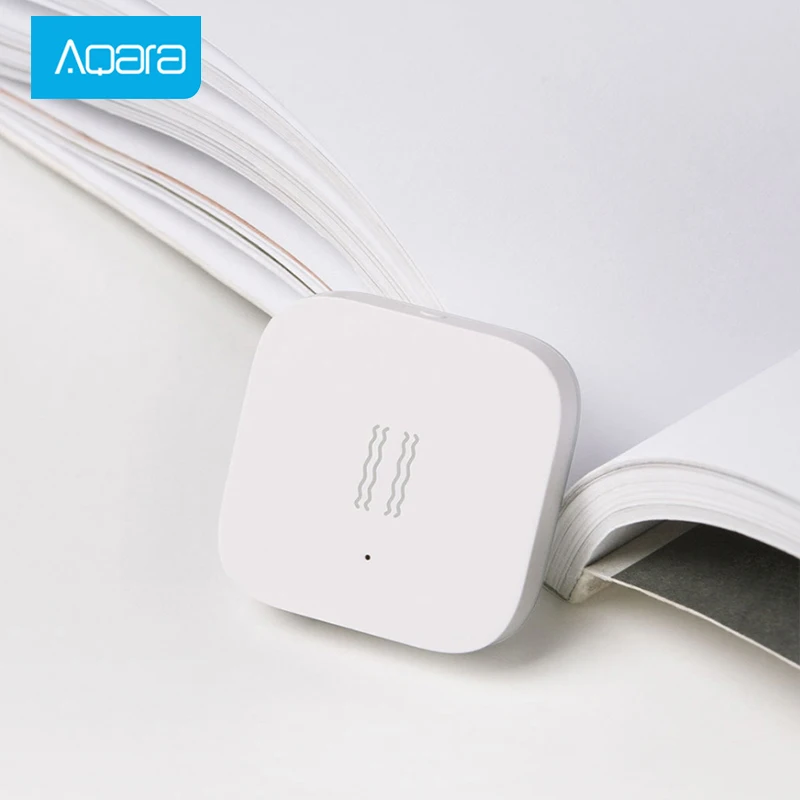 Умный вибродатчик Aqara Zigbee датчик обнаружения движения с приложением Mi