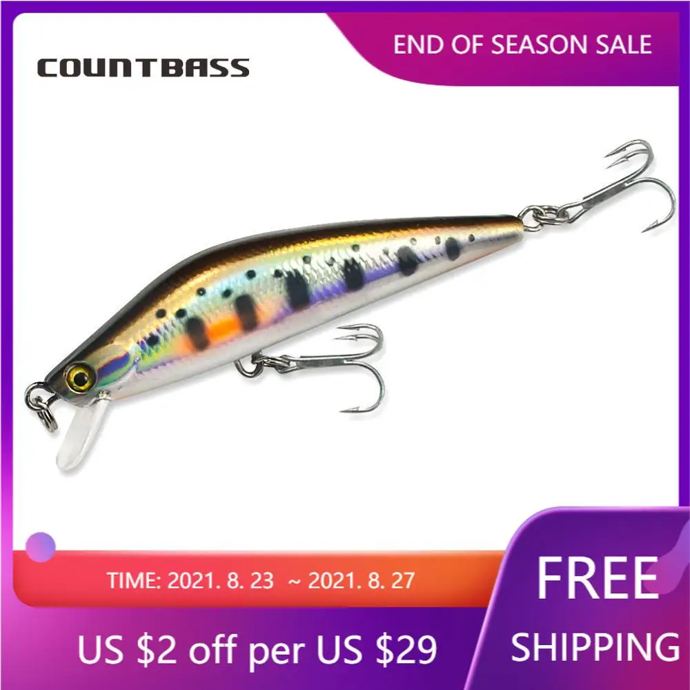 1 шт. приманки для пресноводной рыбалки воблеры вилки жесткие на пескаря 75 мм|hard