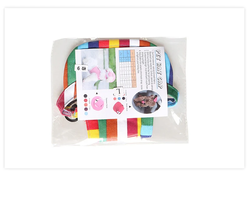 

Oxford Cloth Dogs Hat Sunshade Baseball Cap for Small Dog Accessories Ventilation Hats for Dog Decoration Dog Costumes