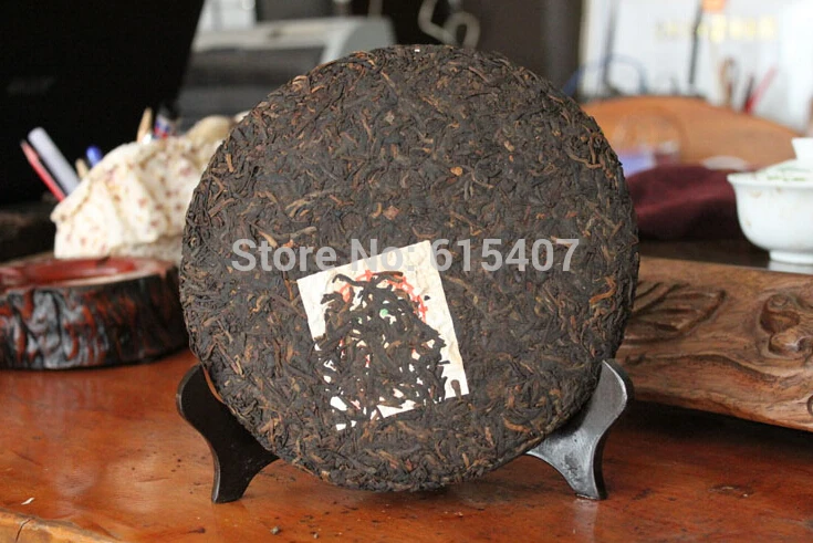 Yunnan Qizi торт Пуэр старый чай 357 г зеленая еда t древнее дерево Бесплатная доставка +