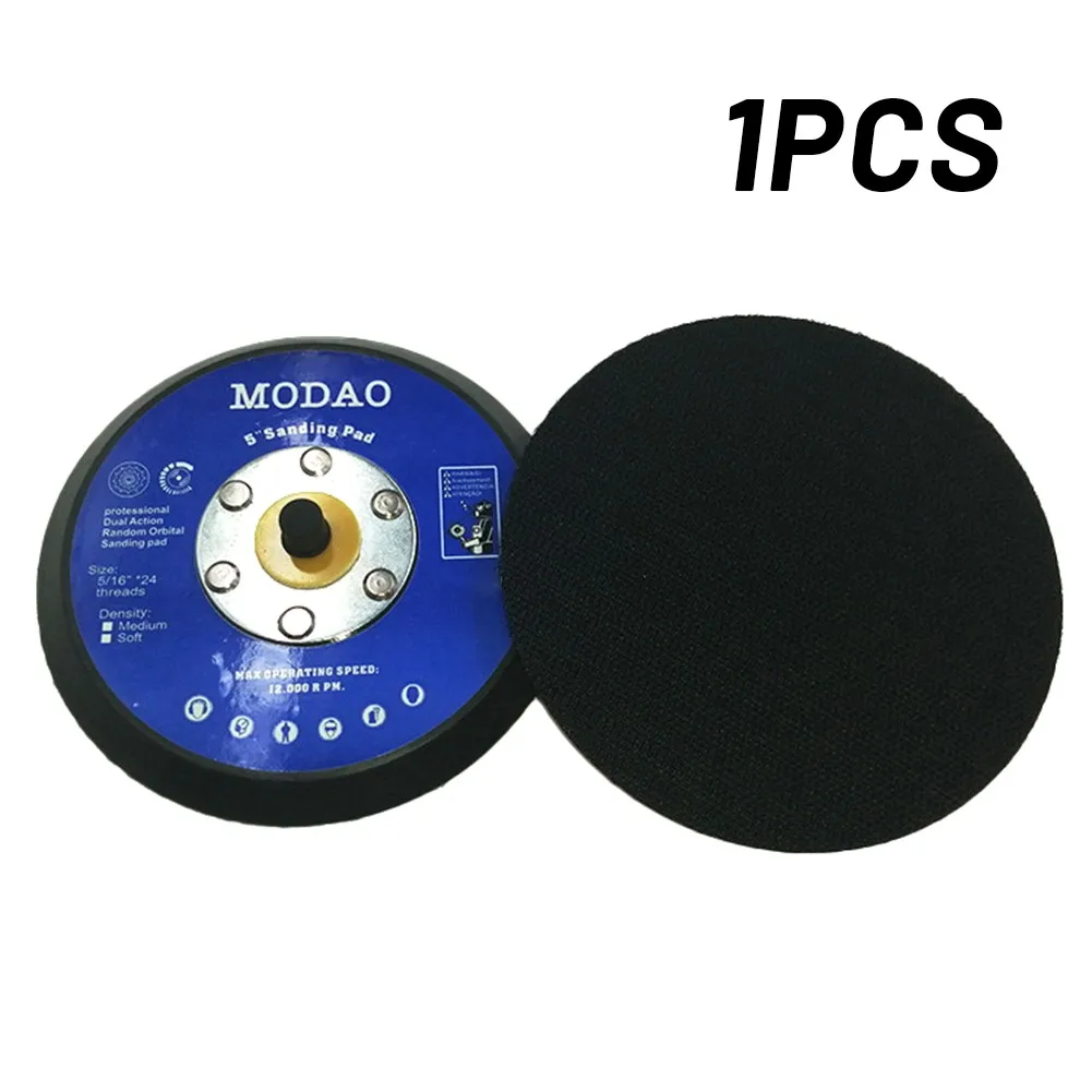 

Backing Pads 5" 125mm DA Polish Backing Plate Hook And Loop Das6 Guild 5/16" High Quality Soft PU Material Polish Backing Pads