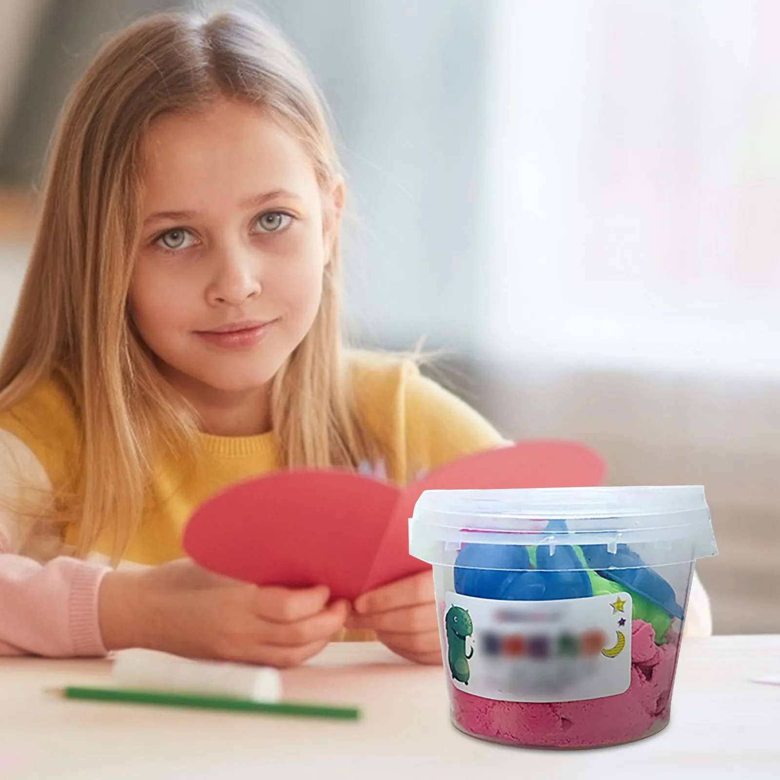 

Fidget toys Kinetics Sand, The Original Moldable Sensory Play Sand, Blue Natural Sand with Fidget Reliver Stress anti stress