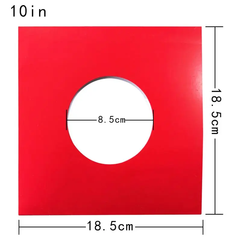 Drop 10 шт. антистатические жесткие бумажные внутренние рукава Поликлиновые