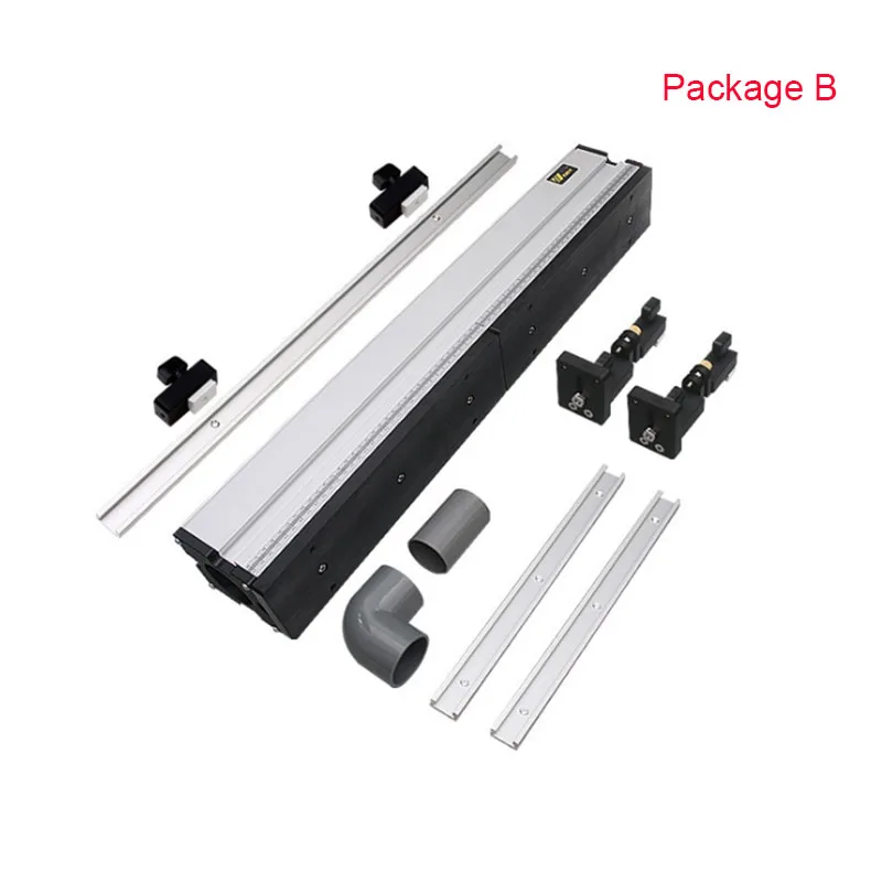 Один комплект для деревообработки алюминиевый профиль забор с скользящими