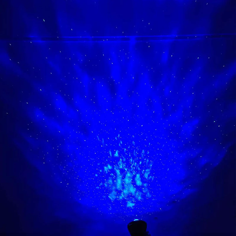 

LED Galaxy Projector Stars LED Night Light Music Player Remote Star Rotating Night Light For Kid Bedroom Lamp Luminaria