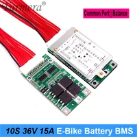 turmera 10s 36v 42v 15a bms with balance lithium battery protected board for 18650 21700 electric bike and e scooter battery use