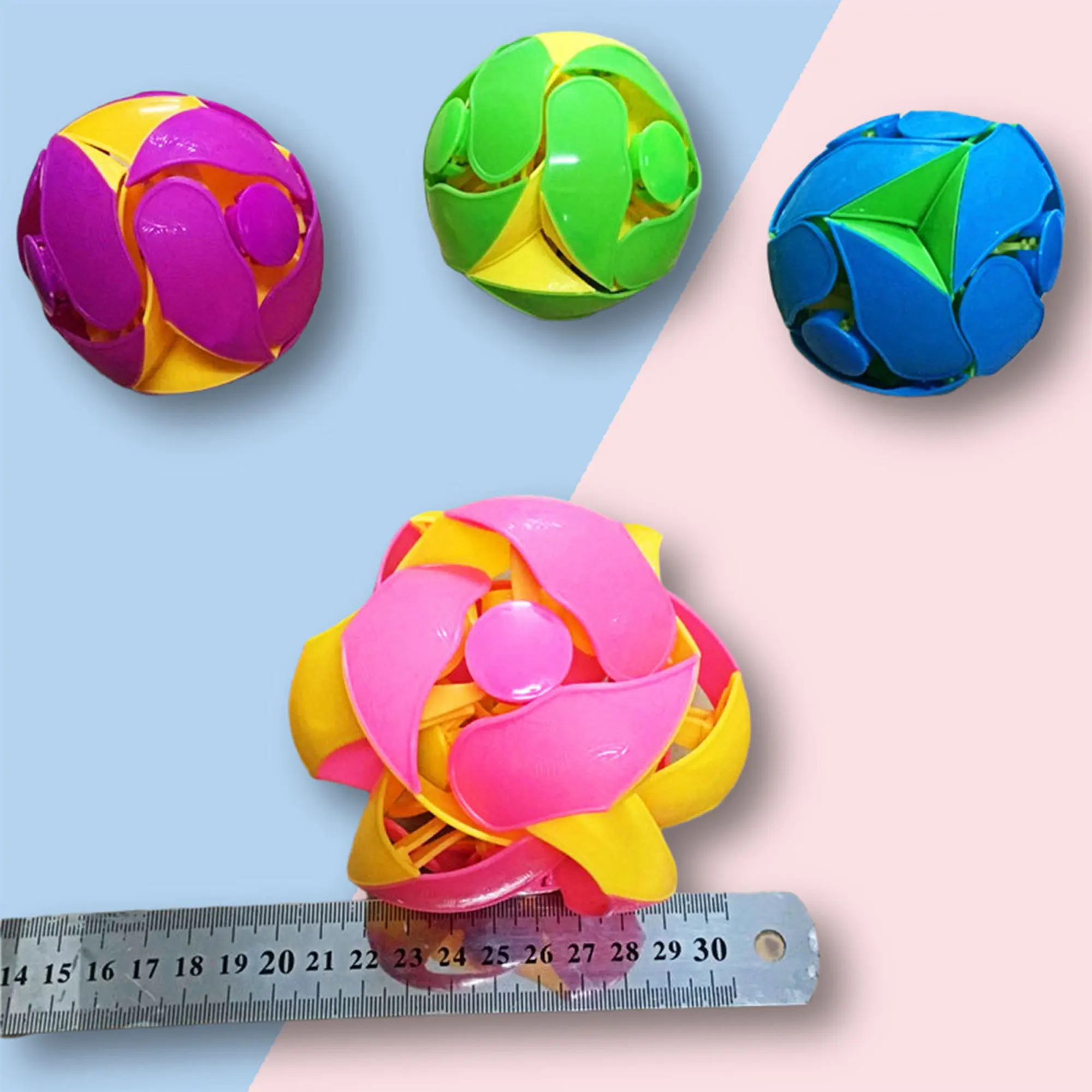 

Fidget Toy Antistress 1Pcs Color Changing Ball Toy Hand Throwing Sensory Decompression Accessory For Kids Adults Random Color
