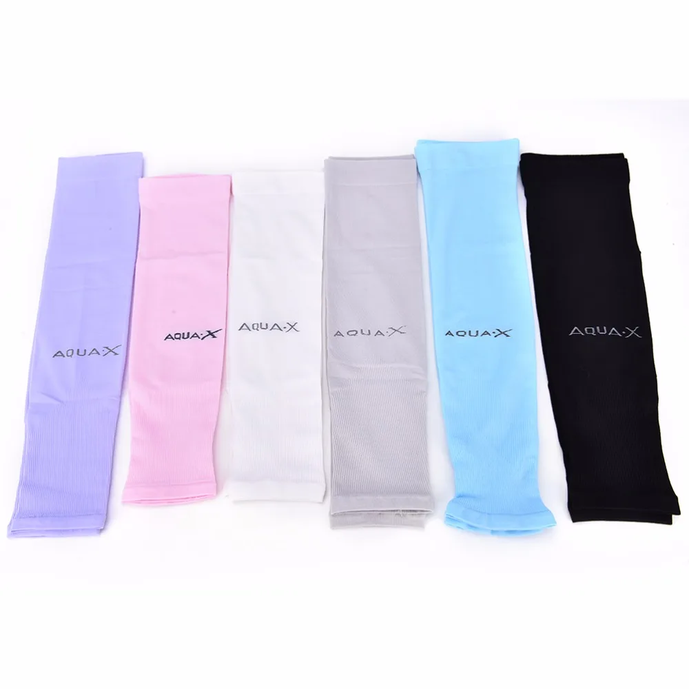 

New Sun Cooling Arm UV Arm Sleeves Cycling Basketball Football Running Golf Outdoor Sports Protection Protective High Elasticity