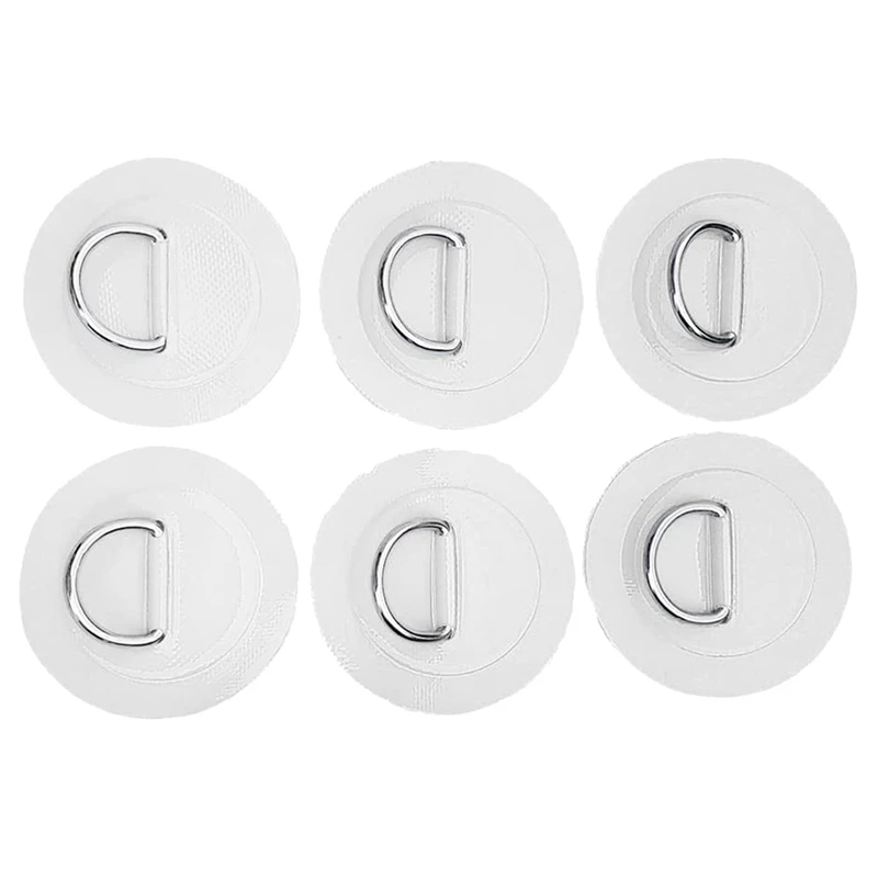 

6 Pieces Inflatable Boat Stand Up Paddle Board Bungee Cord Deck Rigging Kit-White