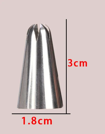 1 шт. насадка для украшения торта насадки кондитерских изделий из нержавеющей