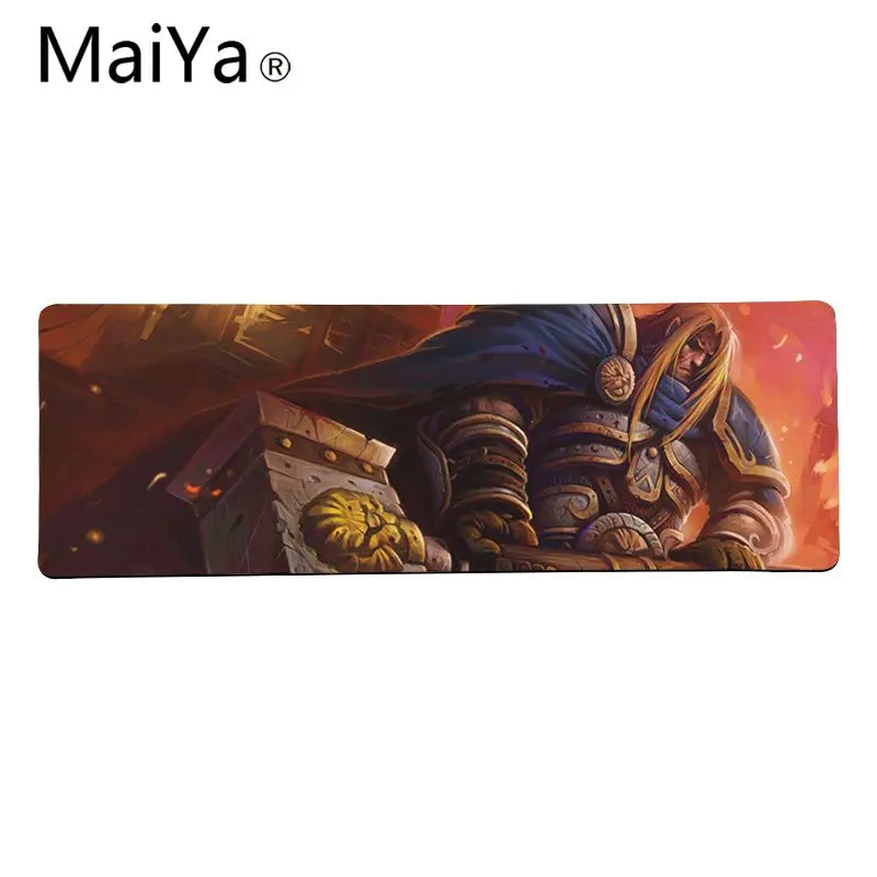 Maiya высокое качество World of Warcraft WOW резиновый ПК компьютерный игровой коврик для мыши большой коврик для мыши клавиатуры коврик - Цвет: Lock Edge 30x80cm