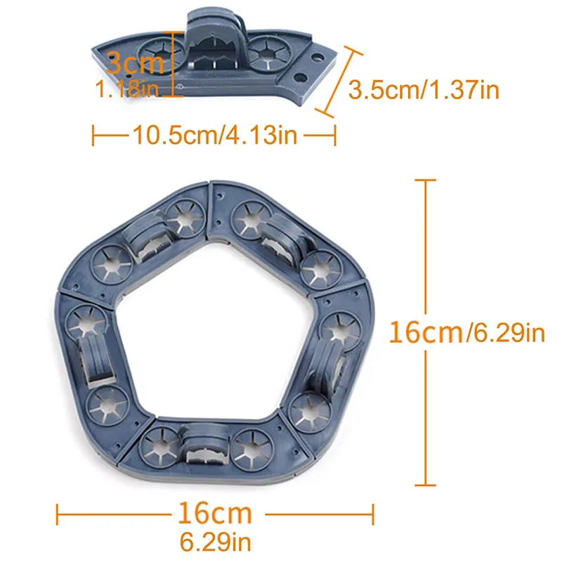 

Vine Protection Stand Tray Plant Frame Outdoor Garden Accessories Climbing PE Holder Support Balcony Trellis Rack