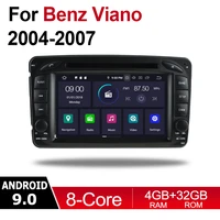 4gb android 9 0 car dvd player for mercedes benz viano 20042007 ntg multimedia gps navigation map autoradio wifi bt