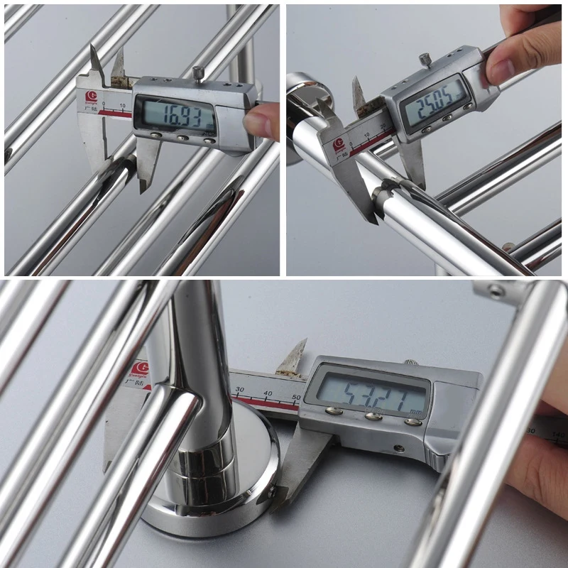 Вешалка для полотенец из нержавеющей стали настенный держатель ванной комнаты 60