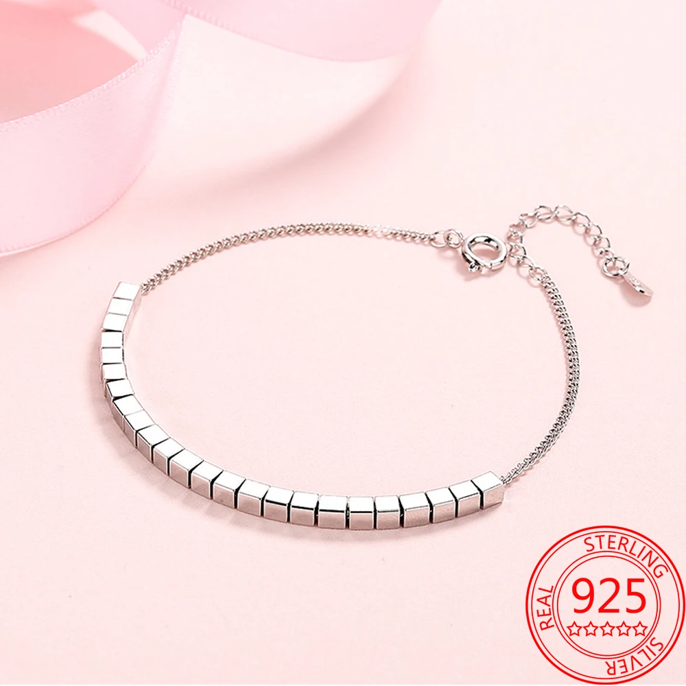 Популярный популярный простой стиль цепочка и звеньевой браслет для женщин