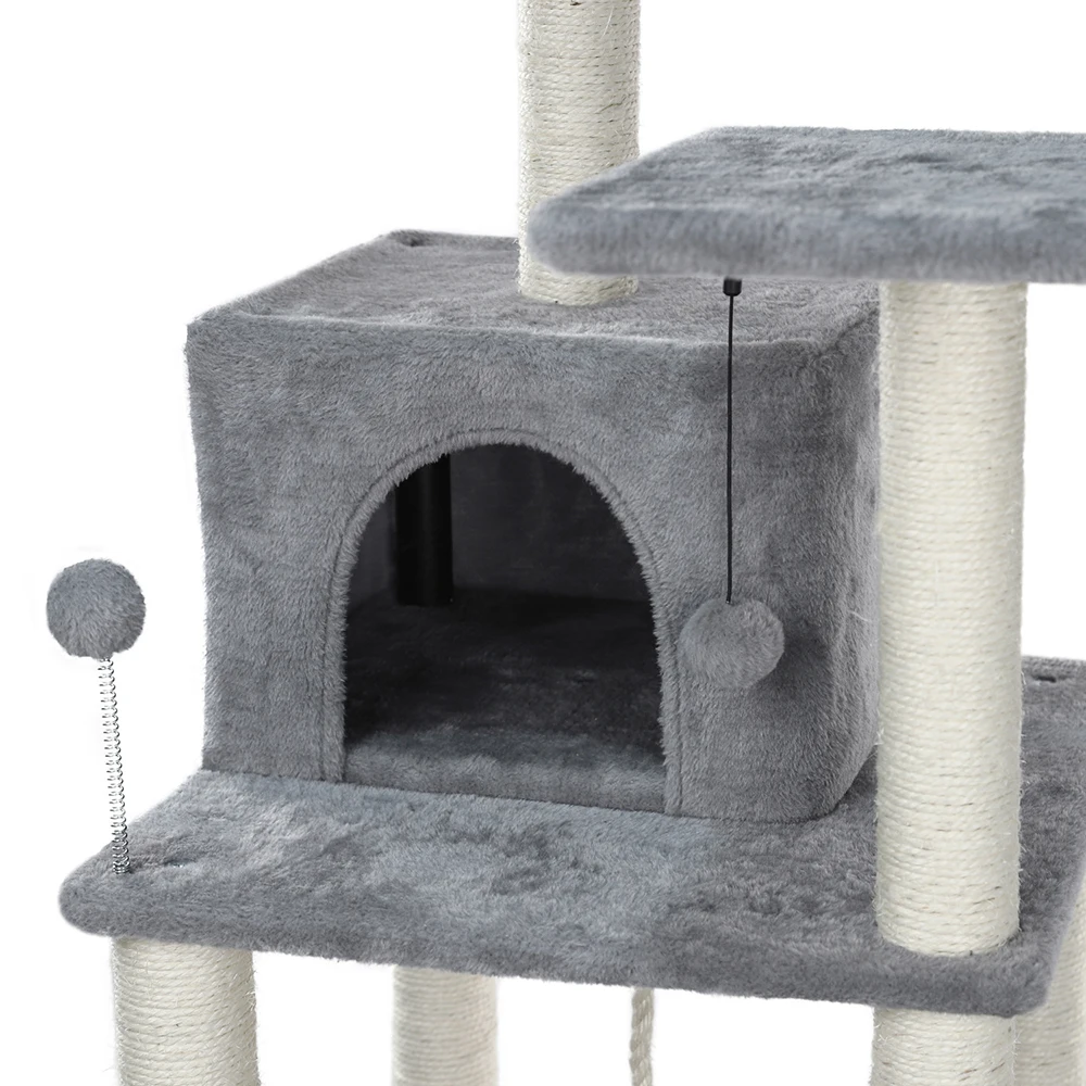 Speedy Pet многофункциональное кресло креативный кубический домик с когтеточкой съемные подушечки для питомцев кошачье дерево с шариком