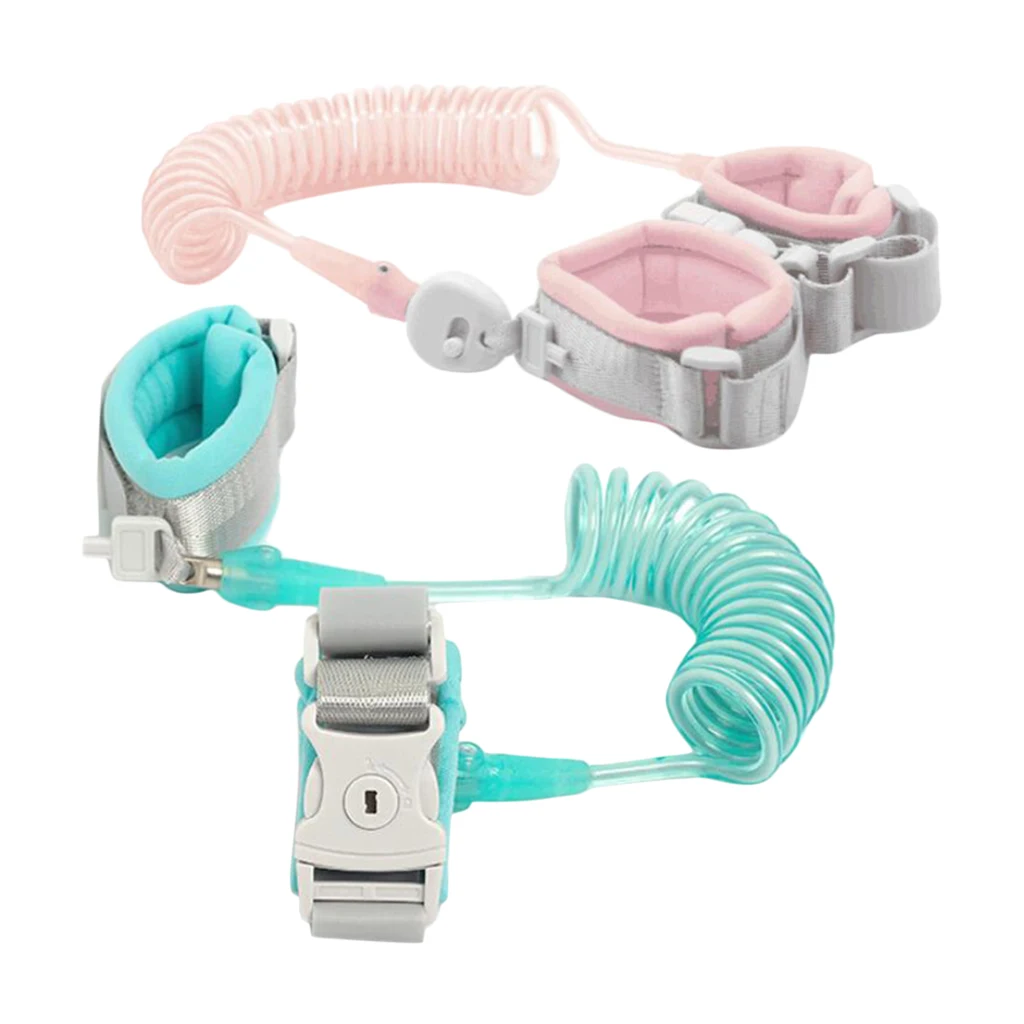 

Toddler Baby Child Harness Belt Anti-lost Walking Wrist Band Leash with Lock