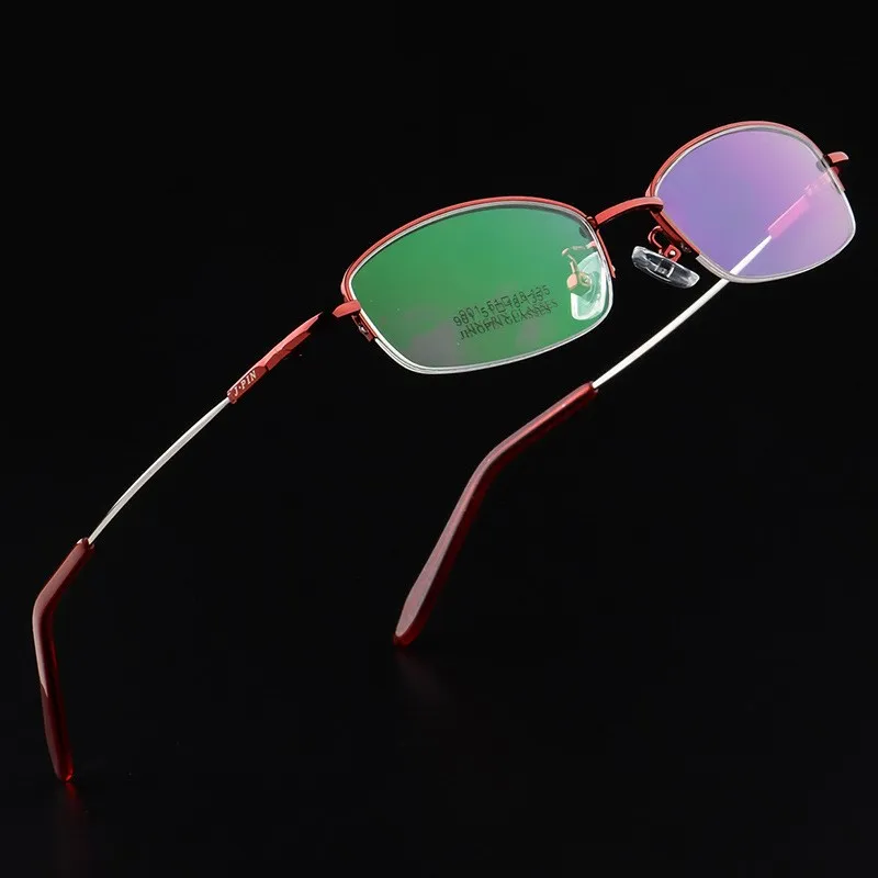 Очки из сплава памяти винтажные женские оправа для очков Оправа титанового очки