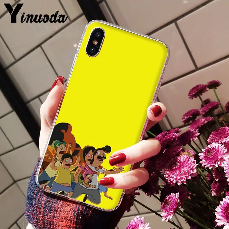 Yinuoda чехол для Bobs Burgers DIY роскошный высококачественный защитный iPhone 8 7 6 6S Plus X XS MAX 5