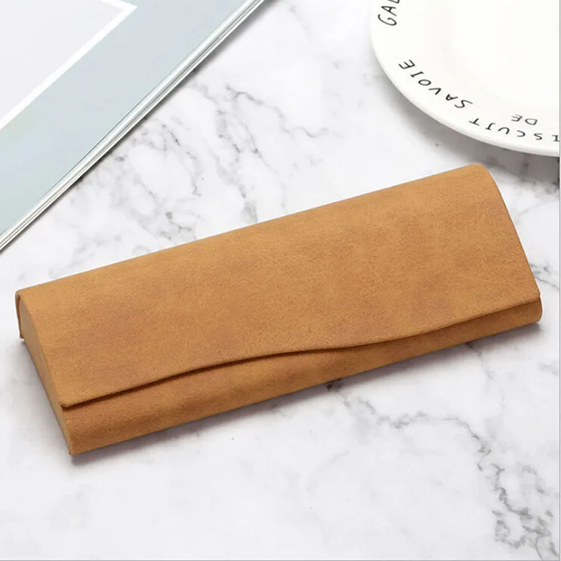 

1Pcs Unisex Soft Glasses Case Spectacle Box Eyeglasses Case For Men Woman Oval Eye Reading Glasses Box