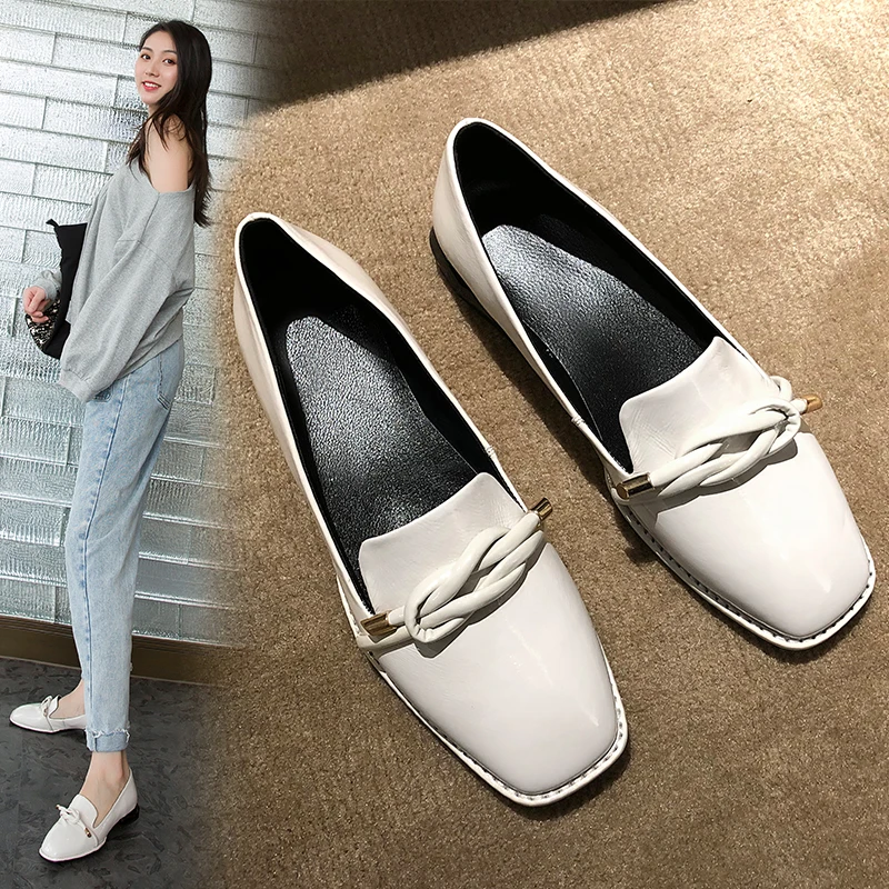 Винтажные женские оксфорды на плоской подошве в британском стиле женская