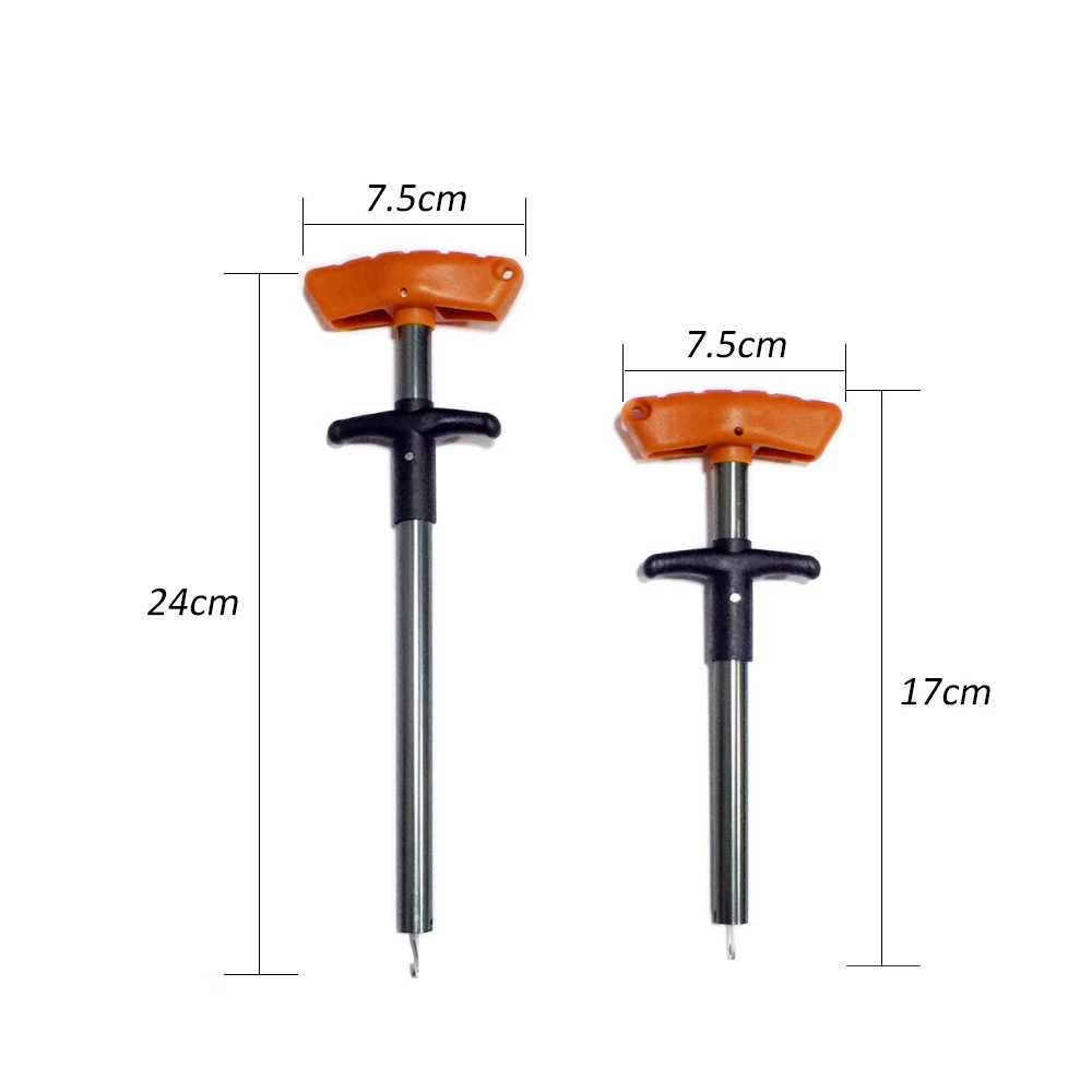 Портативный легкий инструмент для удаления рыболовных крючков из нержавеющей