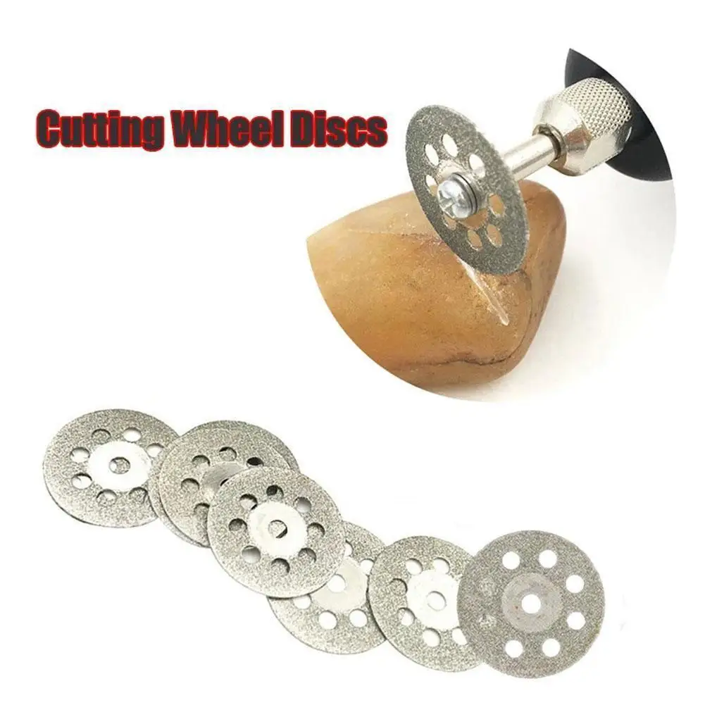 

12pcs Mini Diamond Cutting Disc Set for DREMEL Rotary Accessories Grinding Wheel Rotary Circular Saw Blade Abrasive Power Tools