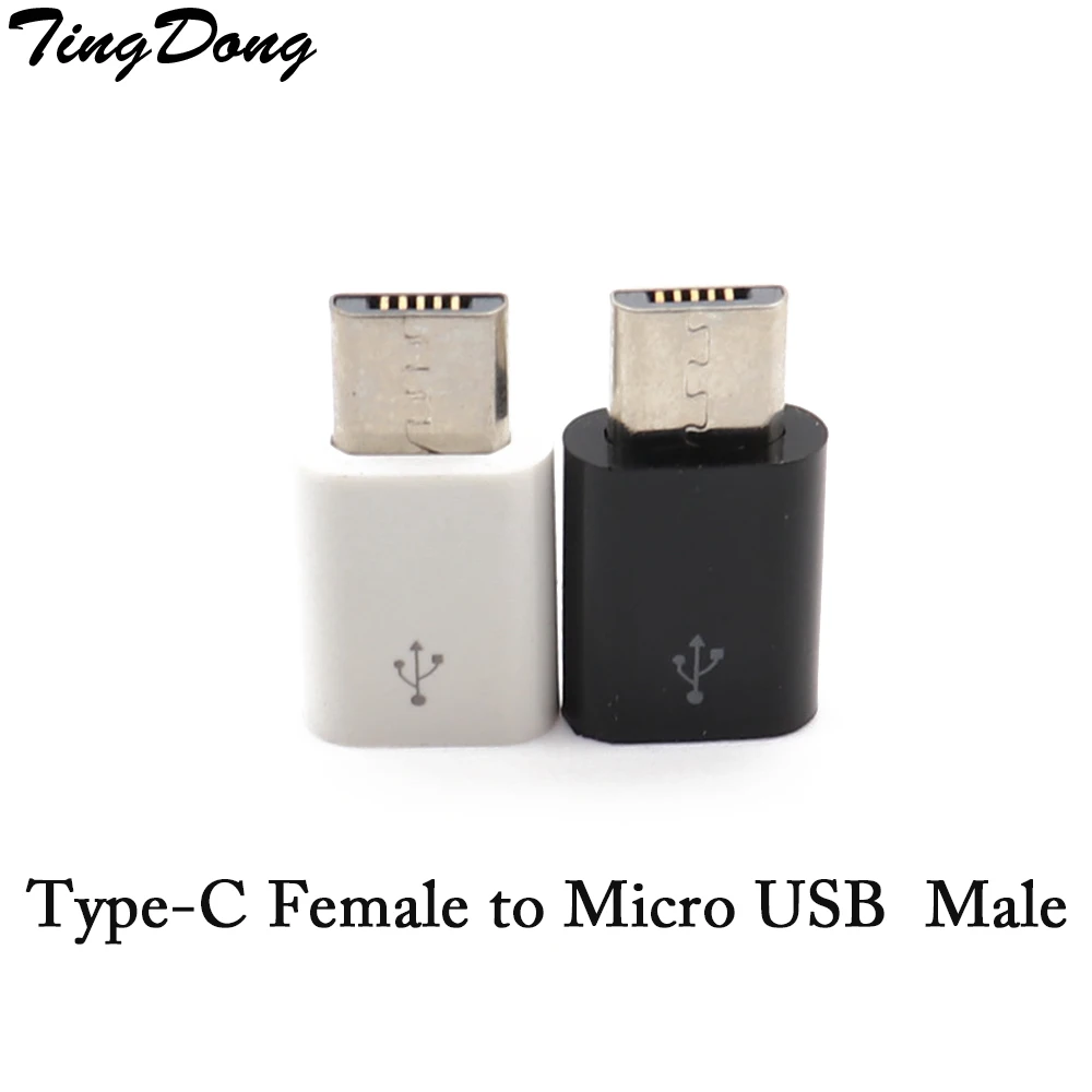 Переходник Type C Мама на Micro USB 2 0 папа 3 1|Переходники и адаптеры| |