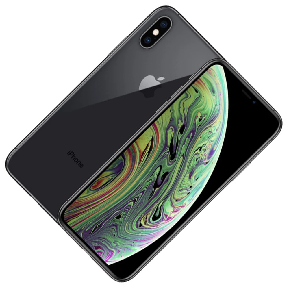 Оригинальный разблокированный Apple iPhone XS Max 6 5 дюймовый экран Face ID 4G LTE 4 Гб ОЗУ 64