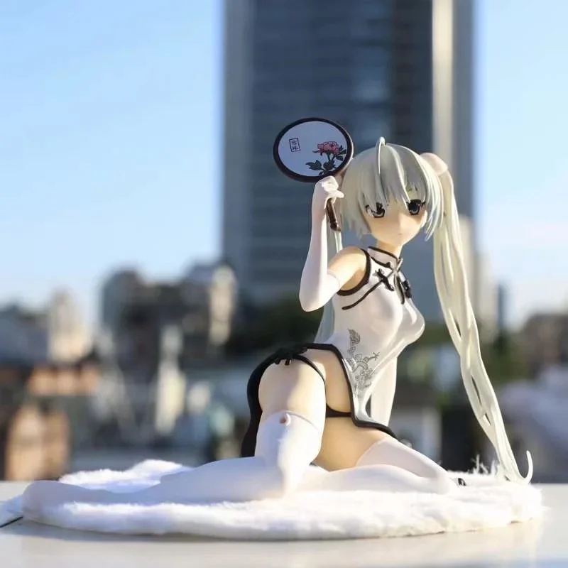

Аниме красивая девушка Yosuga no Sora 2-го поколения Касугано Сора Чонсам в японском стиле сексуальная фигурка в коробке около 12 см