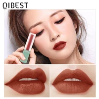 qibest velvet lip gloss lipstick waterproof lip tint 5 colors liquid lipgloss matte plumper lip pigments lip makeup long lasting