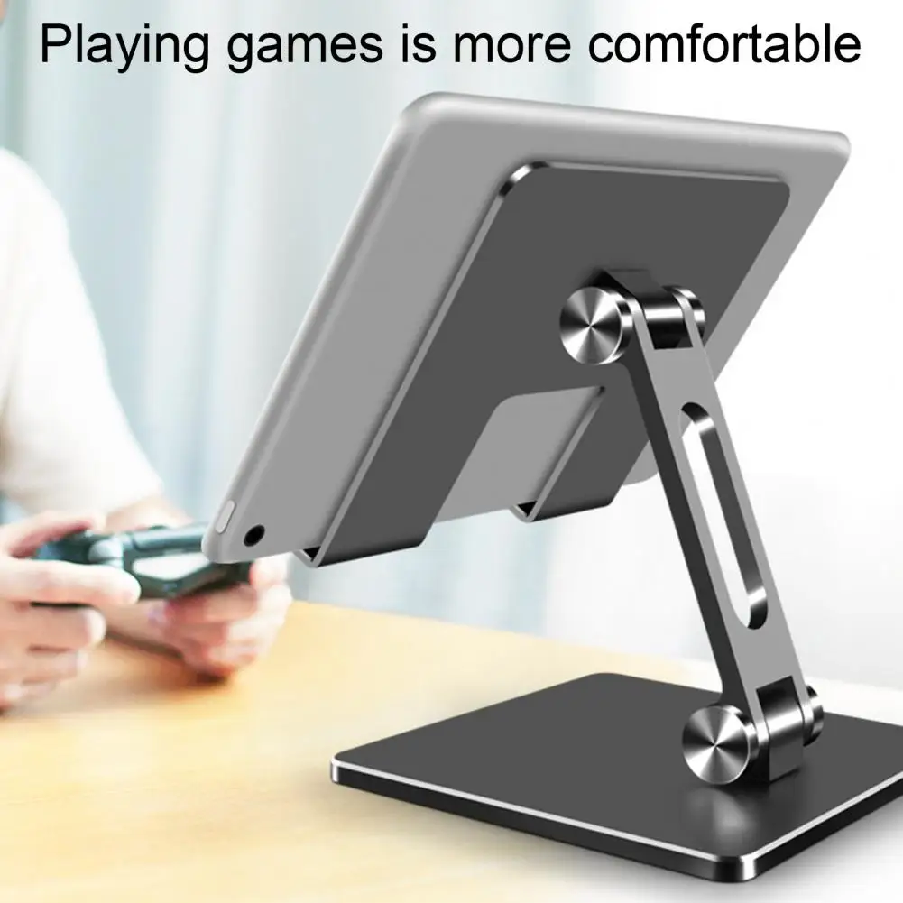 reliable premium mobile phone folding stand lightweight tablet bracket wear resistant for office free global shipping