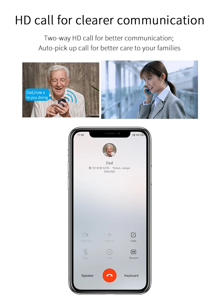 4G GPS Персональный трекер Mini gps-трекер для поиска детей LTE 3G WCDMA 2G GSM домашних