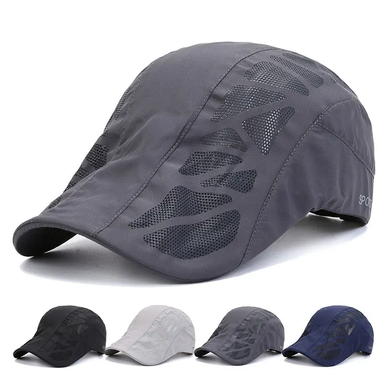 

Кепка-бейсболка Мужская/Женская сетчатая, быстросохнущая воздухопроницаемая спортивная бейсболка для отца, с защитой от УФ-лучей, летняя