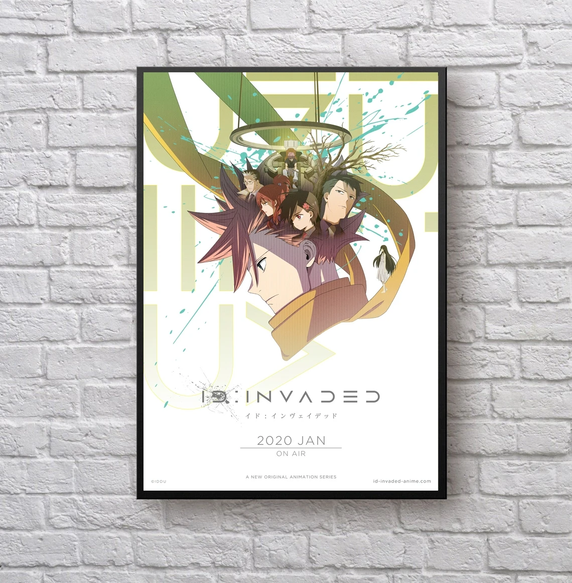 

Id-вторжение аниме постер Home картины для украшения стен (без рамки)