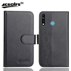 Чехол-книжка Tecno Spark 4 из мягкой кожи, флип-чехол для телефона 6,52 дюйма, 6 цветов, чехол-подставка с функцией s, кошелек для кредитных карт