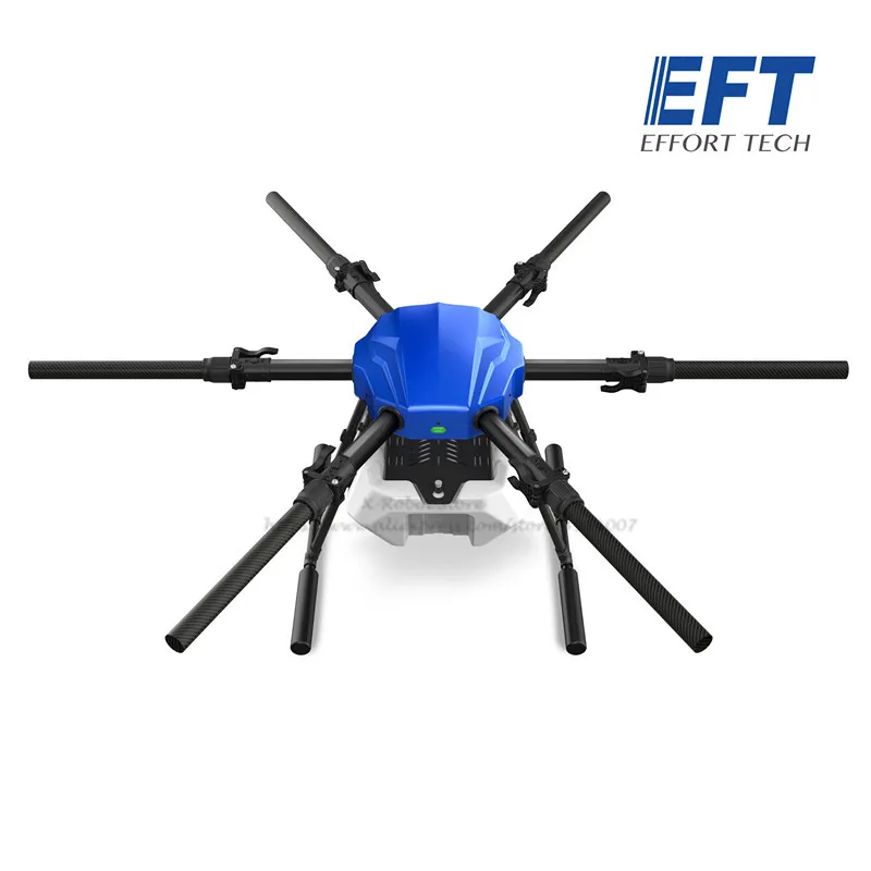 EFT новое обновление E616 S шестиосевой 16L сельскохозяйственный спрей Дрон Рама складной Дрон стойка защита растений ремень X8 система питания