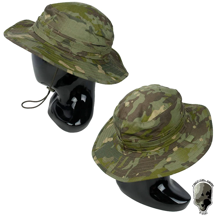 Sports Tactics 001 Camouflage Benny Hat Outdoor Large Edge Hat Leisure Sunshade Hat MC Fabric