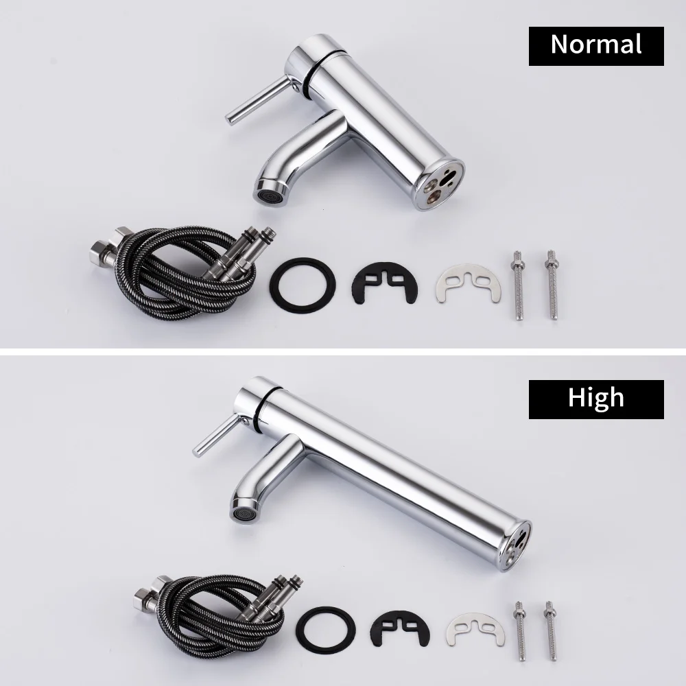 Хромированный Водопад для ванной комнаты смеситель раковины горячей и холодной