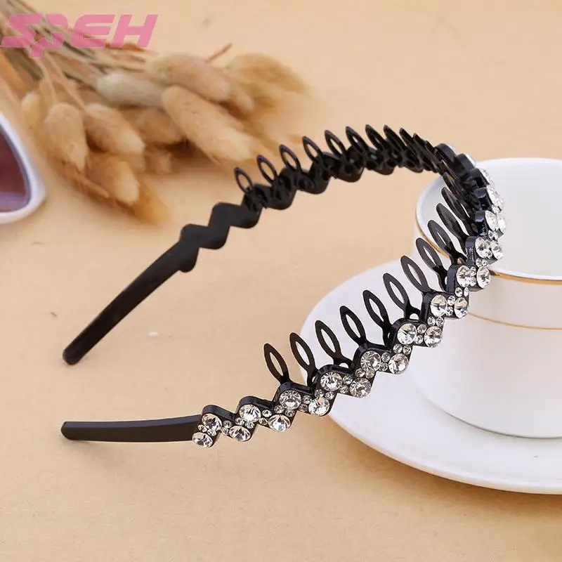 

Manufacturers wholesale European and American style Australian Diamond Fashion Women's hair hoops European