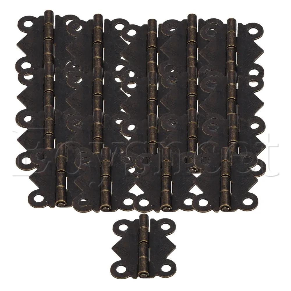 10 x антикварные бронзовые для выдвижных шкафчиков этикетки Рамка Держатель карт