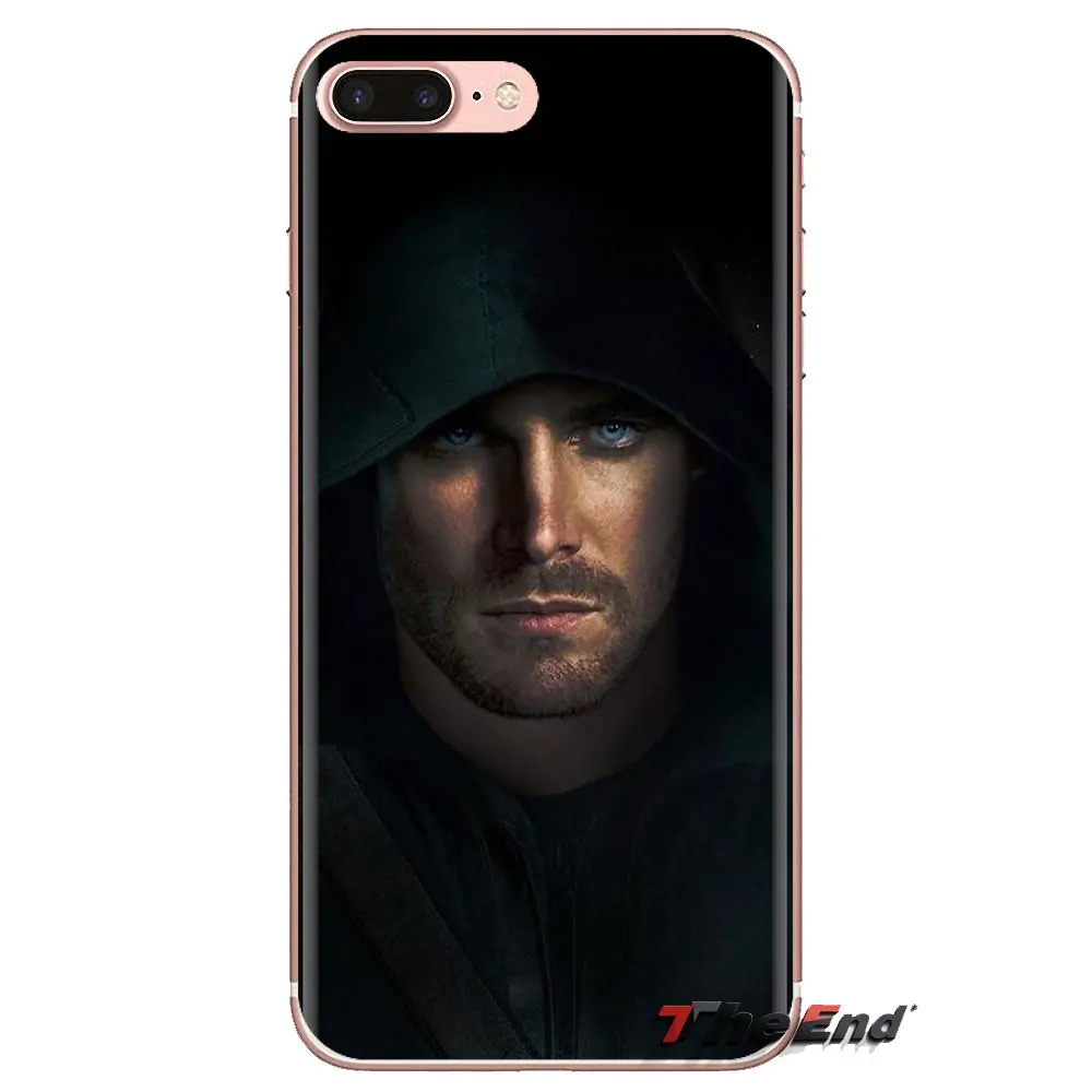 For iPhone XS Max XR X 4 4S 5 5S 5C SE 6 6S 7 8 Plus Samsung Galaxy J1 J3 J5 J7 A3 A5 TPU Case Justice League Green Arrow Oliver |