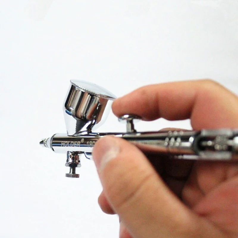 New HD-180 Airbrush 0.2mm 9cc Dual-Action Spray Gun Air brush Painting Tool Kit | Инструменты