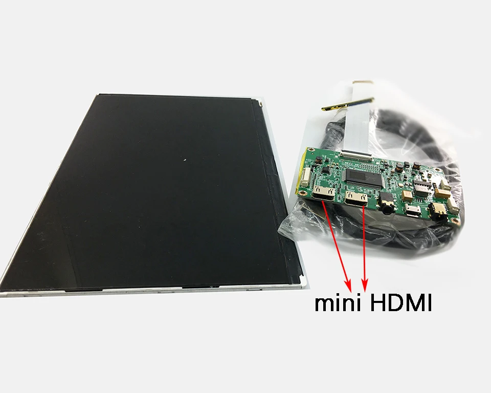 A mini HDMI 8,9 дюймов 1920*1200 ips AIDA 64 Расширенный монитор ЖК-экран HDMI Тип C модуль PC Raspberry Pi lcd 3d принтер Diy комплект - Цвет: A mini HDMI