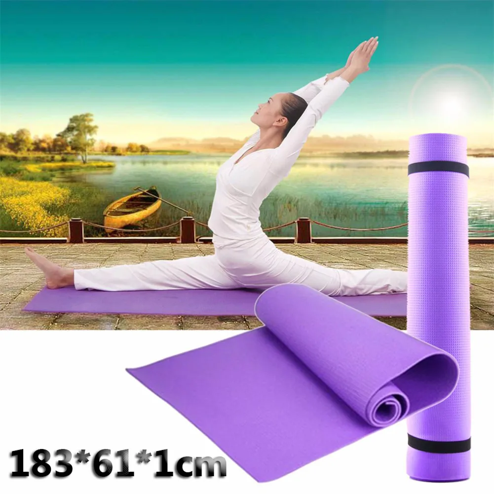 

1830*610*10mm TPE Yoga Mat Non Slip Carpet Pilates Fitness Gymnastics Mats Gym Sports Exercise Pads Beginner Yoga Mat