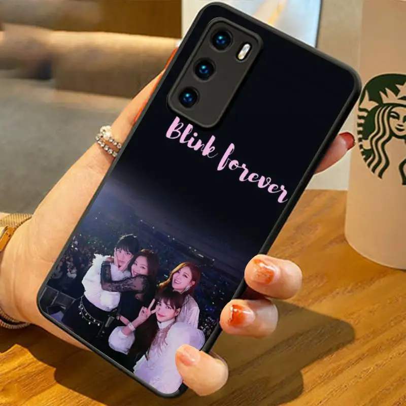 

Kpop Idol Black Pink Phone Case For Huawei P20 30 40 Pro Mate 20 30 40 Pro Honor 10 V9 10