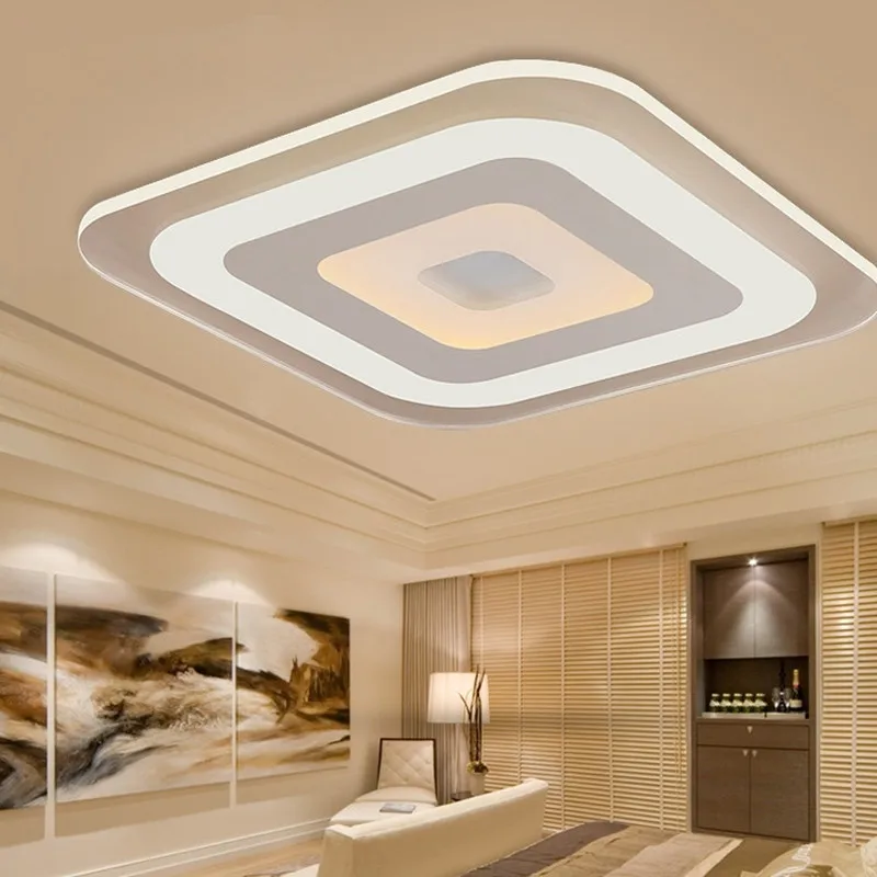Современные светодиодные потолочные лампы для внутреннего освещения плафоновый