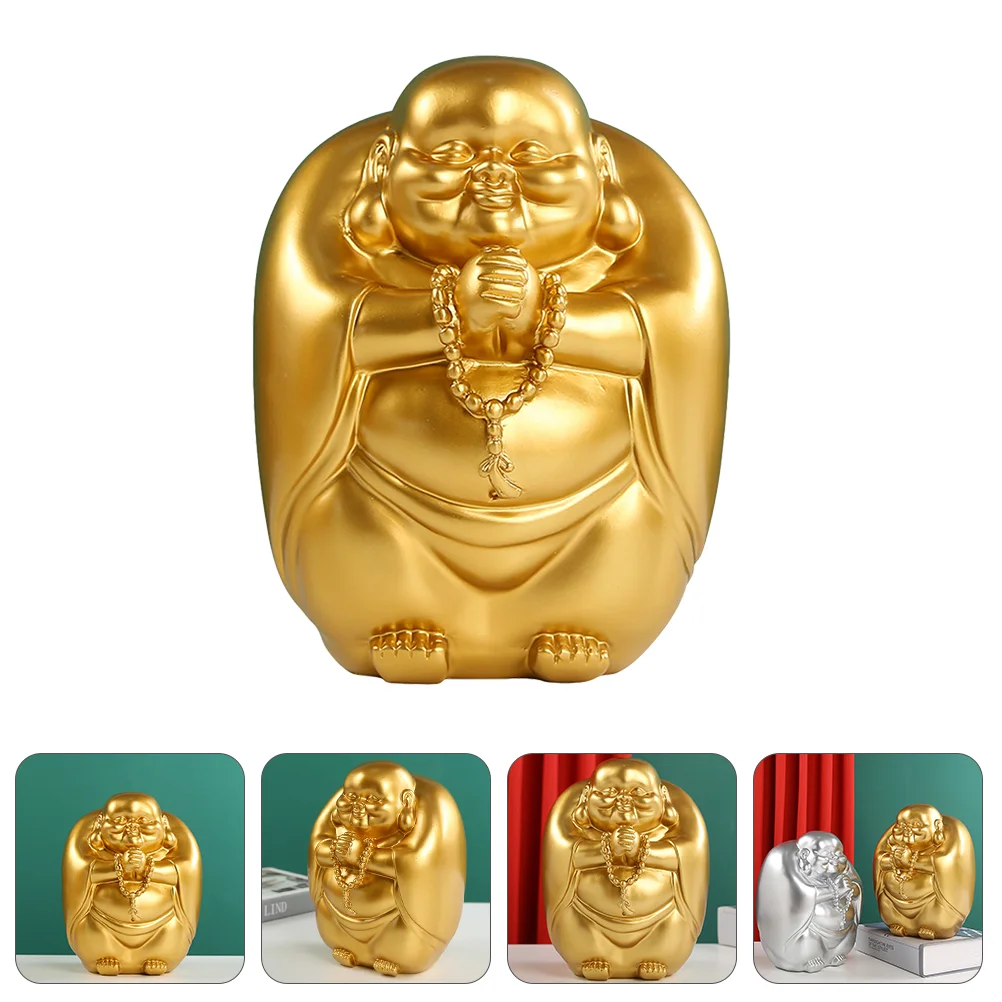 

1 шт. уникальные поделки Maitreya, прочная резиновая банка для монет, прекрасное украшение для дома