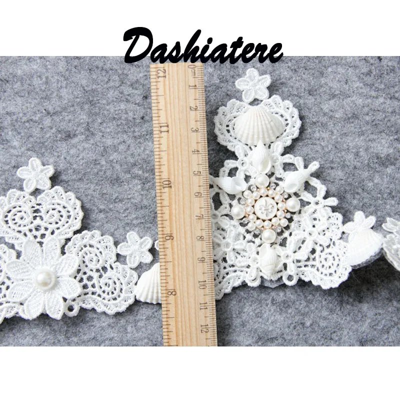 Белая кружевная тиара жемчужная ракушка Корона русалки в стиле барокко